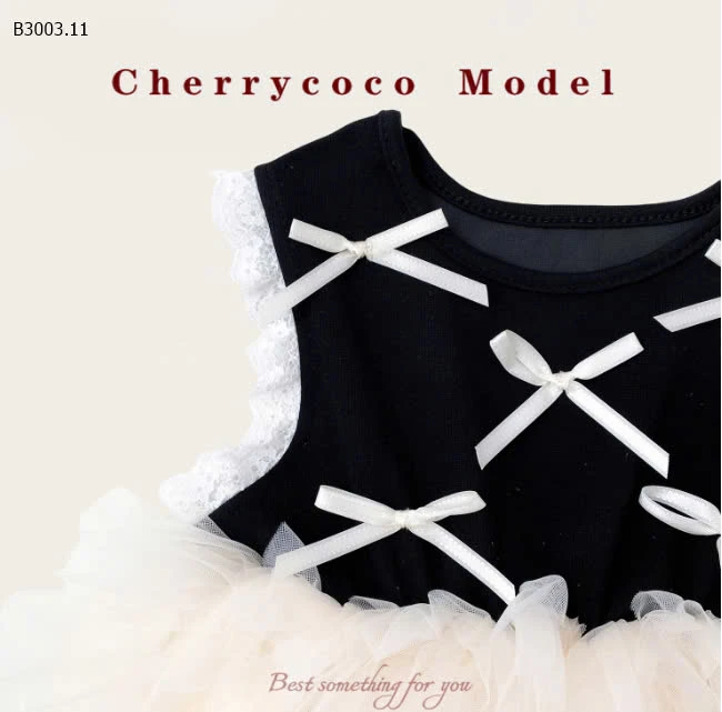VÁY NƠ SÁT NÁCH NHIỀU TẦNG BG CHERRY.COCO-sỉ 248k