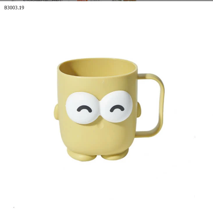 CỐC ĐÁNH RĂNG CUTE CÓ QUAI CẦM-sỉ 39k/set 2c chọn màu