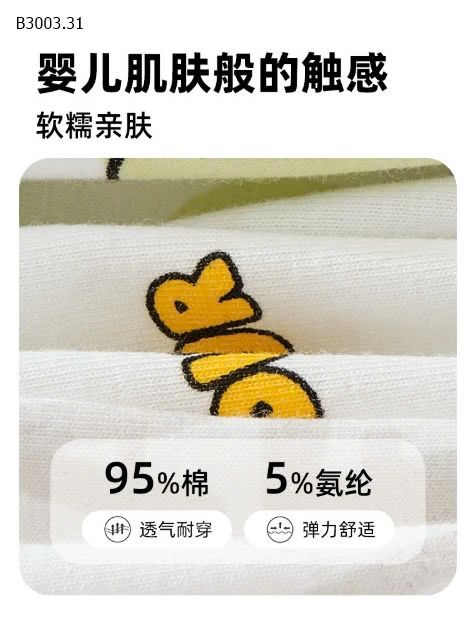 SET 4 QUẦN SỊP ĐÙI BÉ TRAII -sỉ 109k/set 4c 