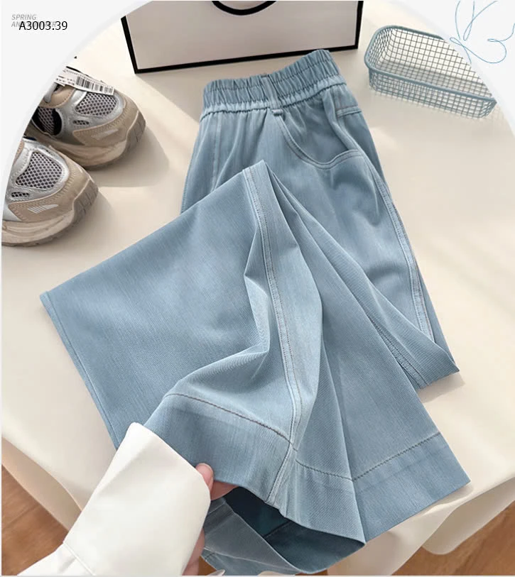 QUẦN JEAN TENCEL ỐNG RỘNG CHO NỮ-sỉ 145k