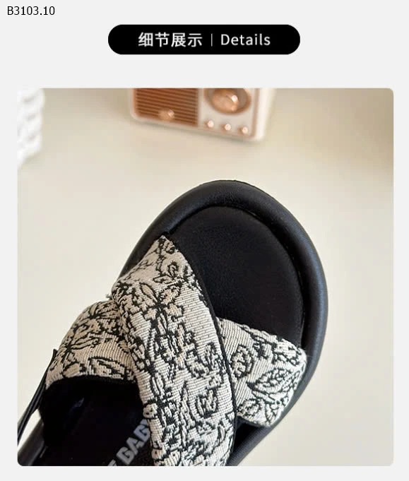 SANDAL QUAI CHÉO CHO BÉ-sỉ Sz 21-25 : 140k            Sz 26-30 : 150k