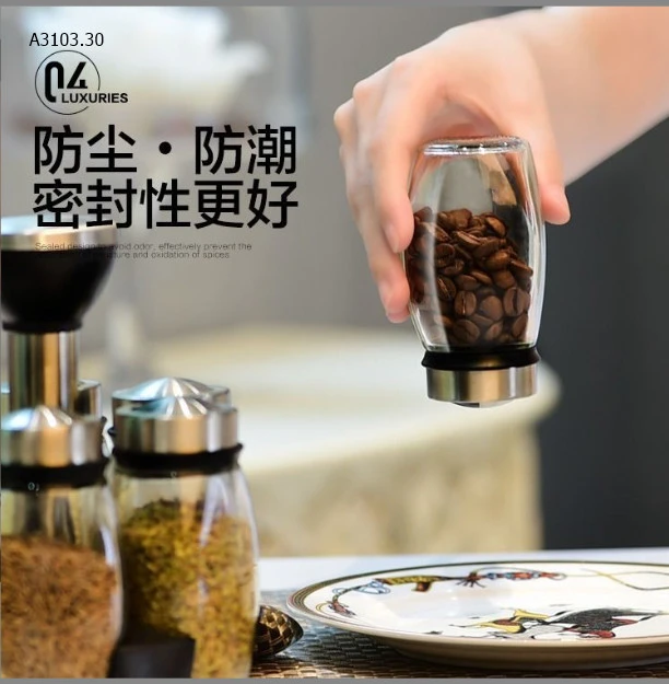 Giá bộ hũ đựng gia vị-sỉ 130k