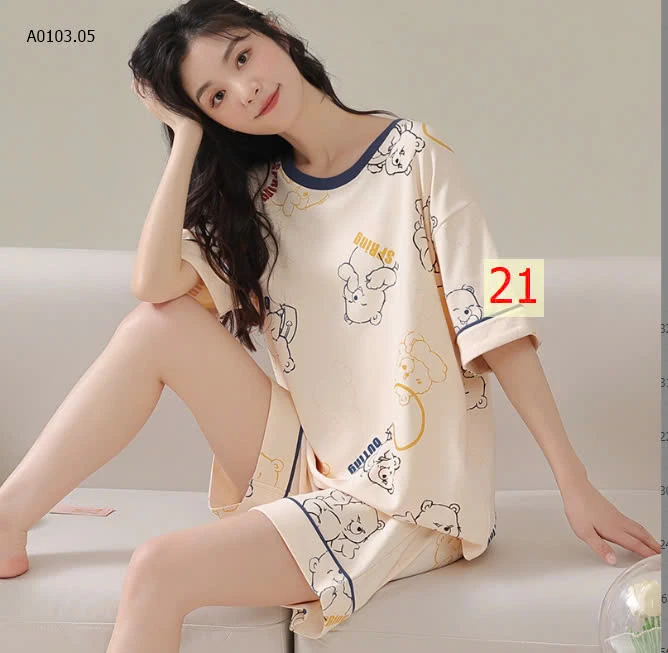 BST BỘ CỘC TAY NỮ MẶC NHÀ-sỉ 118k