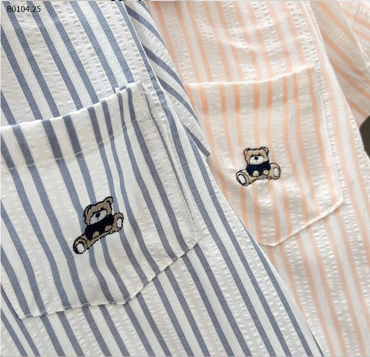 SƠ MI KẺ SỌC BÉ KACADY -sỉ 117k