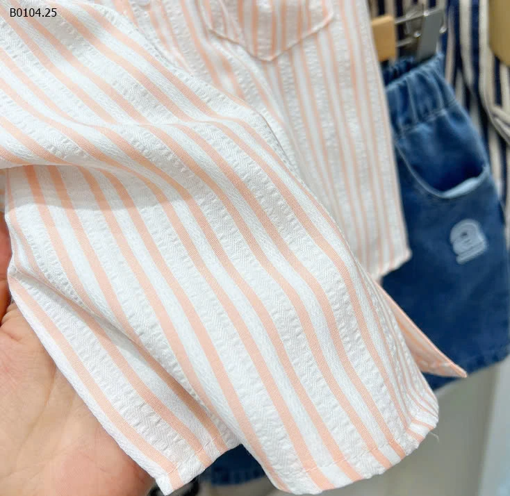 SƠ MI KẺ SỌC BÉ KACADY -sỉ 117k