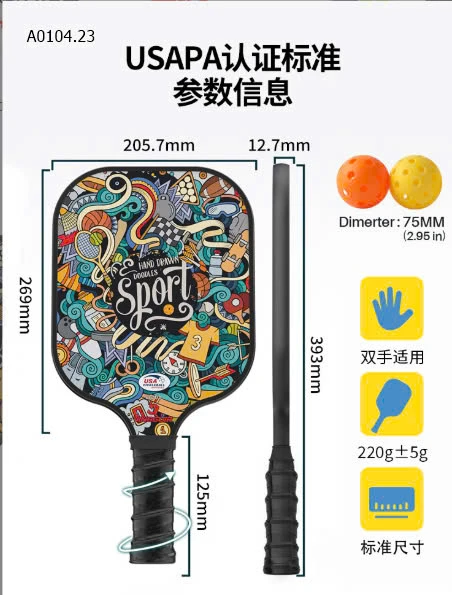 SET VỢT PICKLEBALLsỉ 280k