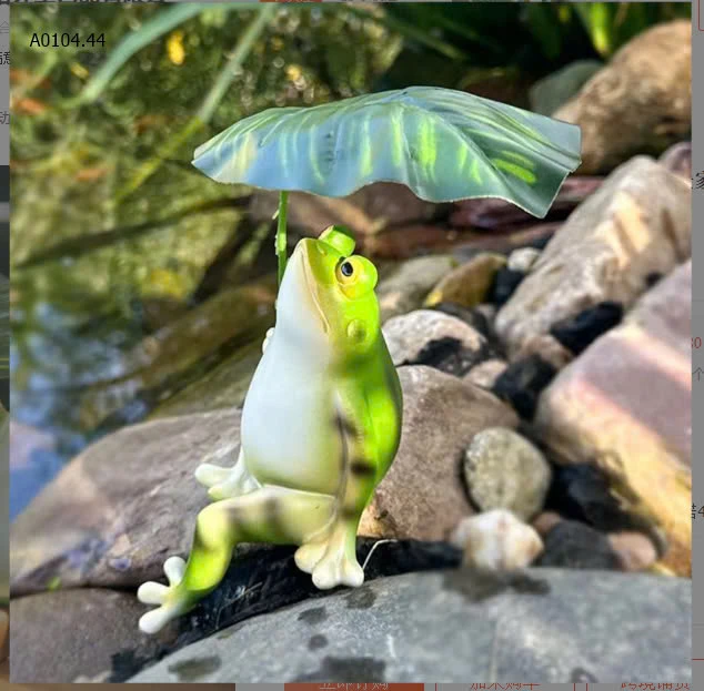 ẾCH CHE LÁ DECOR-sỉ 65k