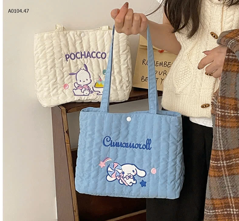 TÚI TOTE SANRIO ĐÁNG IUsỉ 117k
