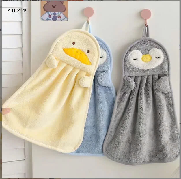 SET 3 KHĂN LAU TAY DỄ THƯƠNG-sỉ 39k/set 3c mix màu