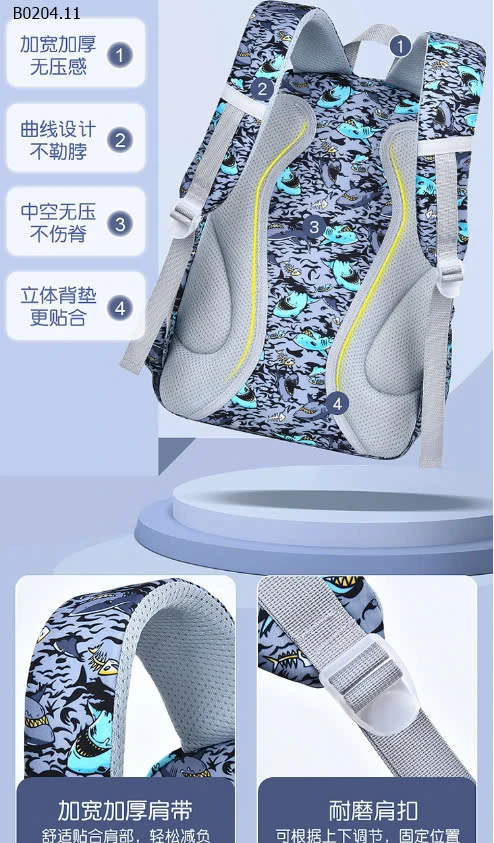 BA LÔ ZM BABY CAO CẤP CHO BÉ YÊU -sỉ Sz to : 190k          Sz nhỏ : 180k