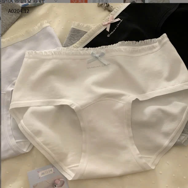 SET 6 QUẦN LÓT COTTON NỮ-sỉ 132k/set 6c mix màu