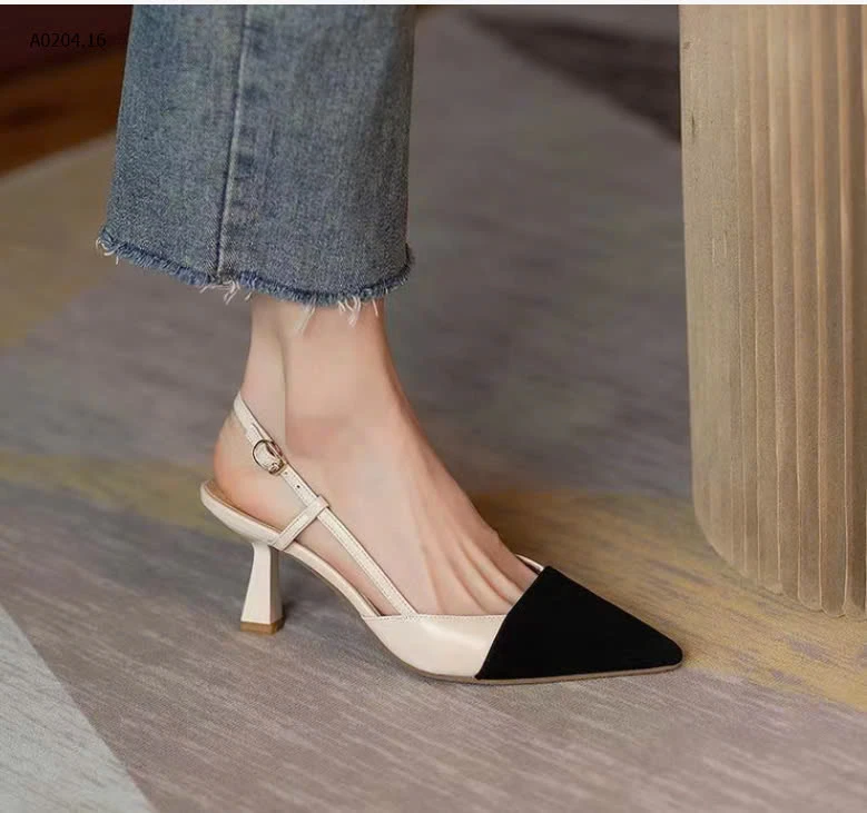 GIÀY CAO GÓT PHA MŨI CHO NỮ -sỉ 133k