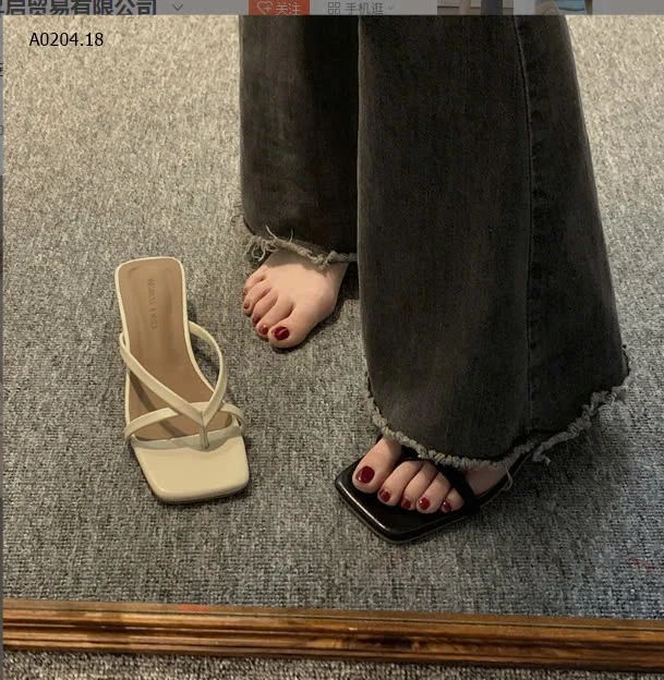 DÉP CAO GÓT XỎ NGÓN NỮsỉ 129k