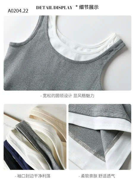 ÁO BA LỖ THỜI TRANG NỮ -sỉ 92k