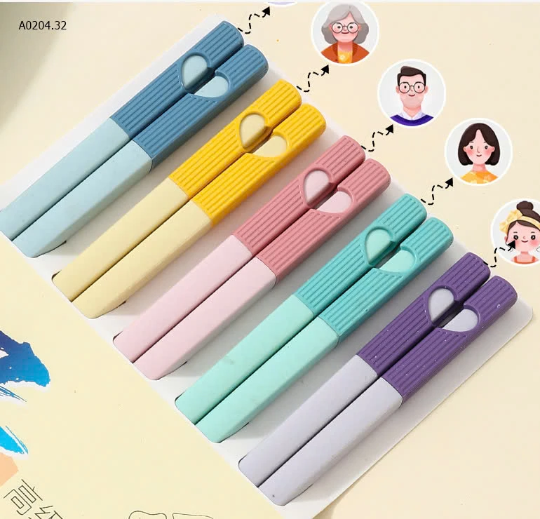 COMBO 10Đ ĐŨA TIM-sỉ 80k/set 10 đôi