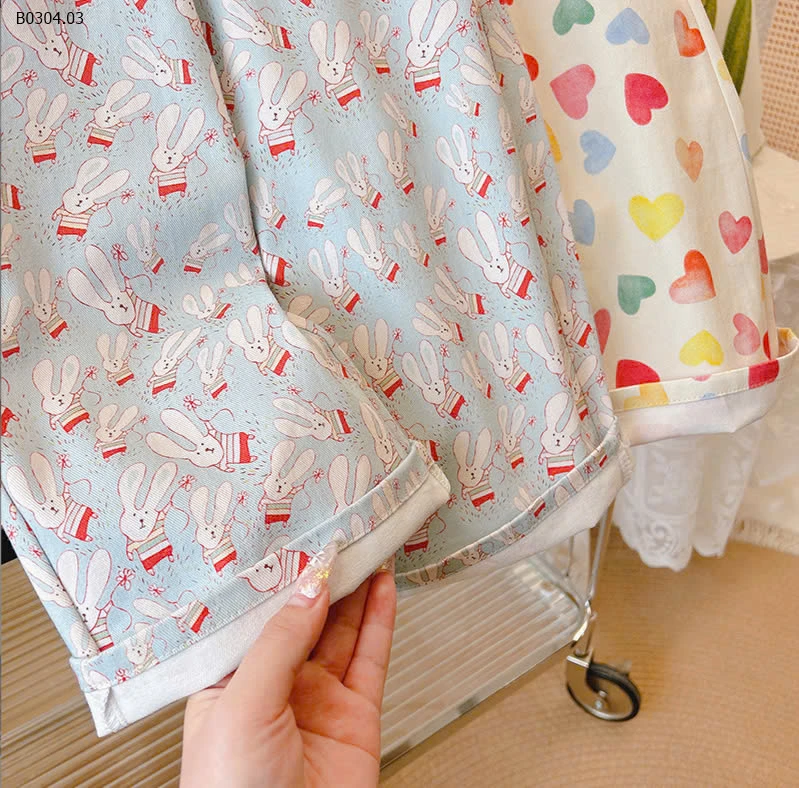 QUẦN HỌA TIẾT CẠP CHUN BG-sỉ 105k