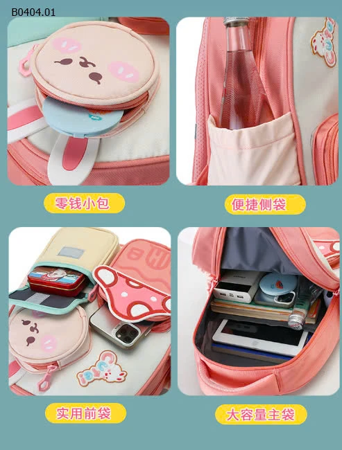 BALO THỎ TIỂU HỌC-sỉ 145k