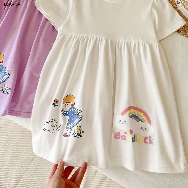 VÁY BÉ GÁI CUTE -sỉ 108k