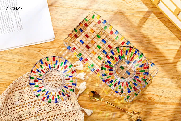Set 2 bát 1 khay cầu vồng -sỉ 135k