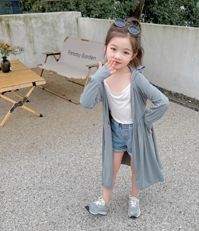 ÁO CHỐNG NẮNG DÁNG DÀI BÉ-sỉ 210k