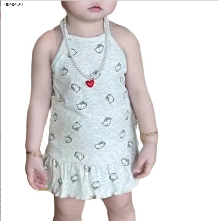 VÁY 2 DÂY HELLO KITTY-sỉ 90k