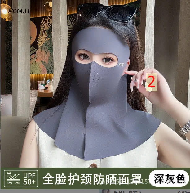 KHẨU TRANG CHỐNG NẮNG TOÀN MẶT CHO NỮ-sỉ 32k