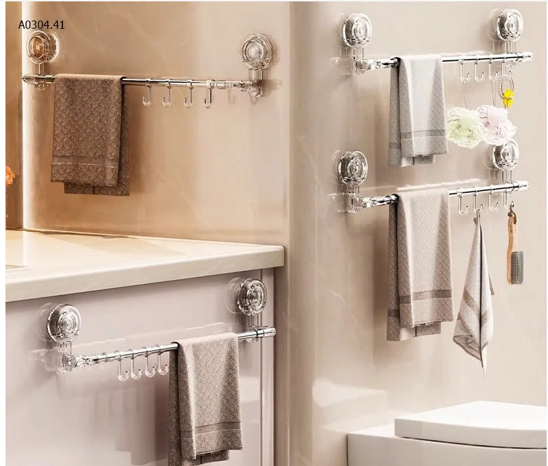 TREO KHĂN DÉP NHÀ TẮM ĐA NĂNG 2 TẦNG HÚT CHÂN KHÔNG-sỉ 113k/set 2c mix màu