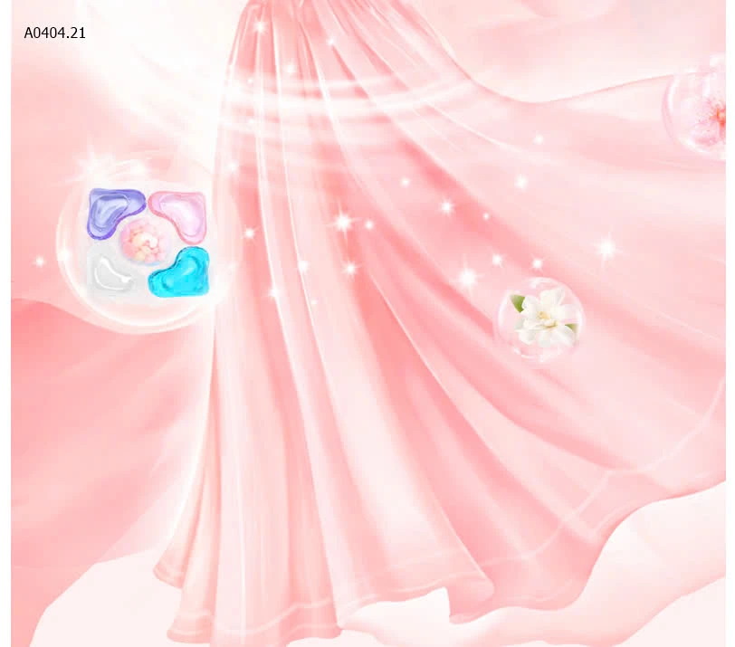 HỘP 50 VIÊN GIẶT XẢ 3 TRONG 1 SIÊU THƠM-sỉ 65k