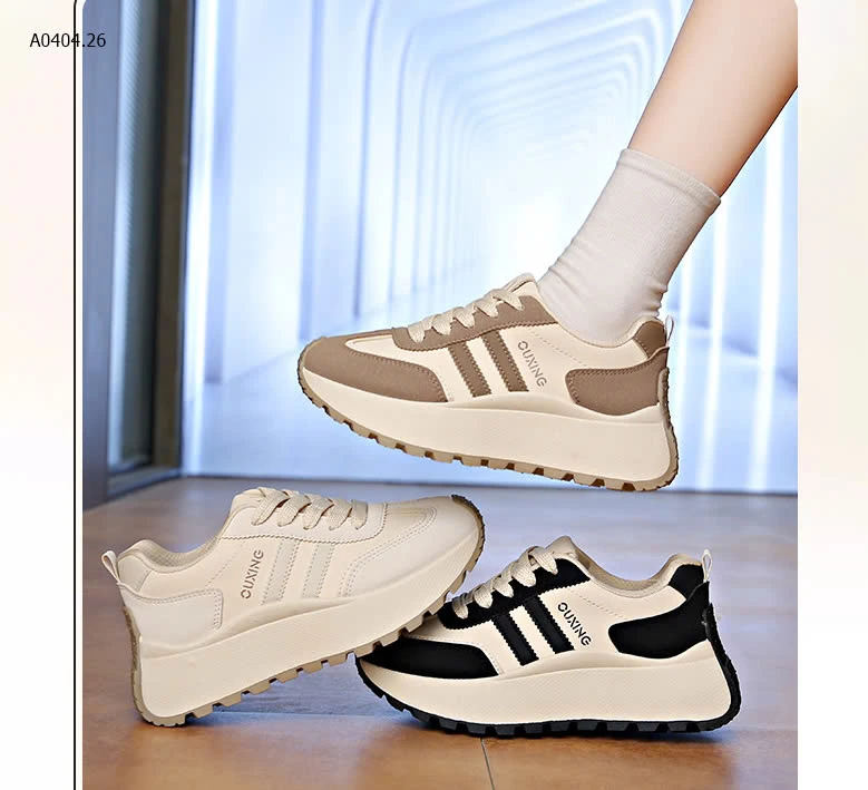 GIÀY THỂ THAO ĐỘN ĐẾ-sỉ 160k