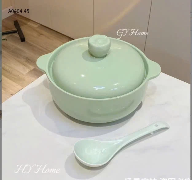 Bát kèm nắp + thìa cùng màusỉ 183k