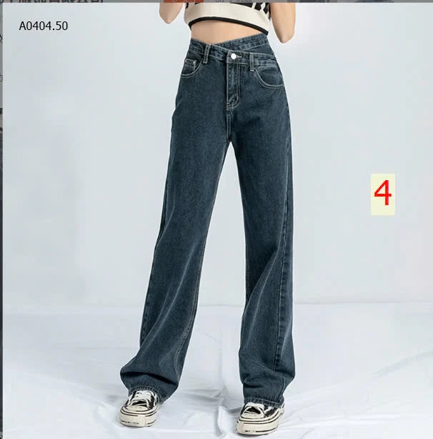 QUẦN JEAN SUÔNG CẠP CHÉOsỉ 145k