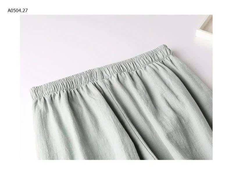 QUẦN ỐNG SUÔNG THÊU HOA-sỉ 115k