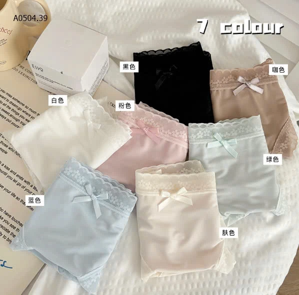 Quần chíp nữ-sỉ 115k/set 10c mix màu