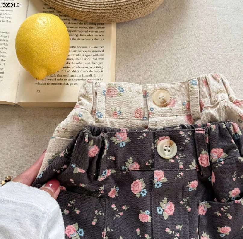 SHORT HOA ADBABY-sỉ 136k