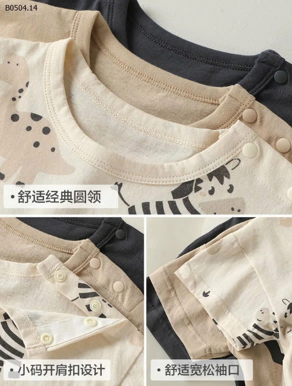 ÁO  CHO BÉ TRAI CUTE PANDA’S -sỉ 88k