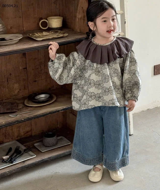 QUẦN JEAN ỐNG RỘNG BG -sỉ 173k