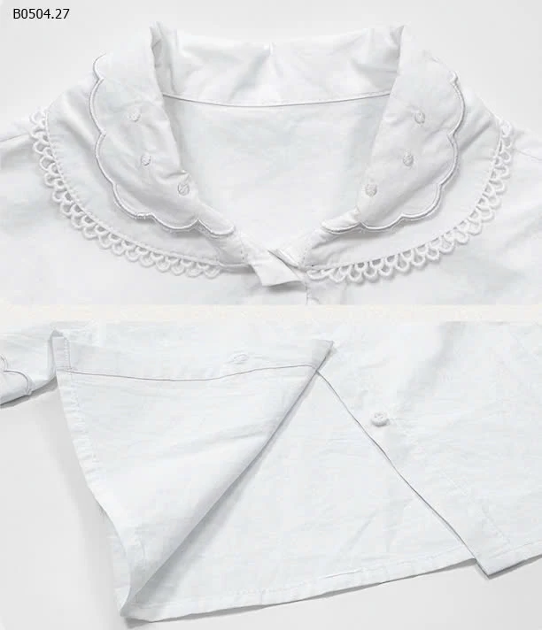 Set áo sơ mi trắng mix chân váy A -sỉ Áo : 178k            Váy : 141k