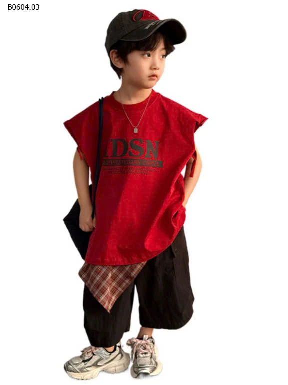 ÁO TANKTOP RÁCH SNIDOL-sỉ Sz 100-140 : 134k                    Sz 150 : 150k                    Sz 160 : 164k 