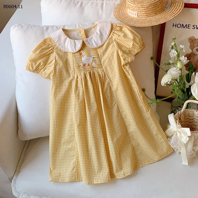 VÁY CARO VỊT VÀNG -sỉ 168k