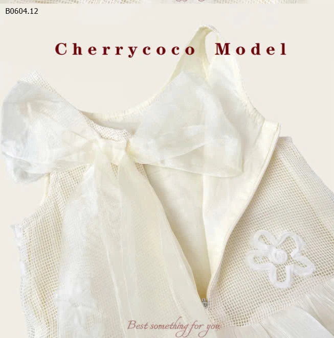 VÁY CÔNG CHÚA BÉ GÁI CHERRY COCO-sỉ 222k