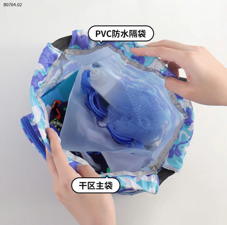 TÚI ĐỰNG ĐỒ BƠI, THỂ THAO CHO BÉ YÊU -sỉ 63k