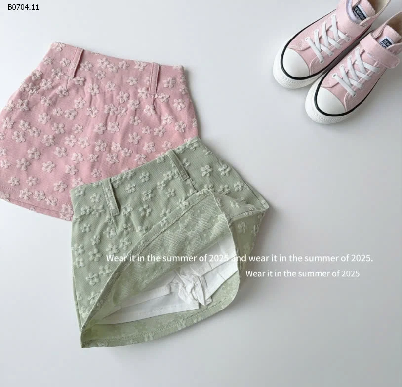 CHÂN VÁY HOA CHO BÉ GÁI-sỉ 142k