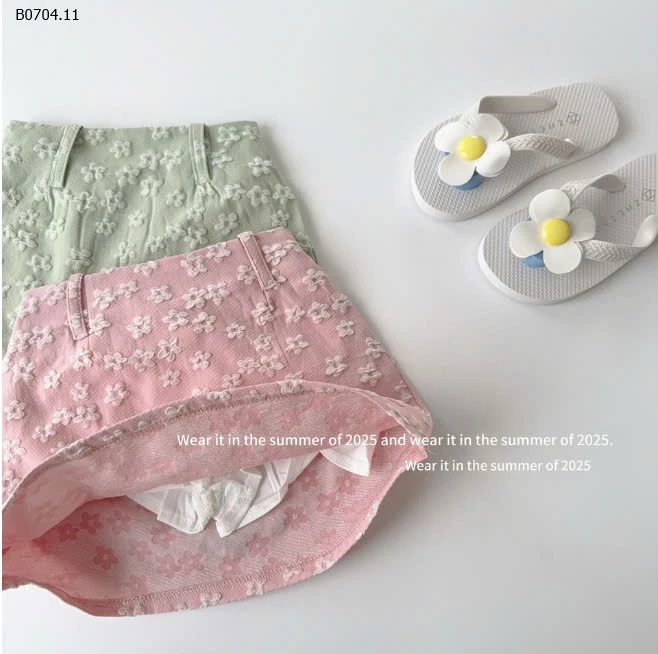 CHÂN VÁY HOA CHO BÉ GÁI-sỉ 142k