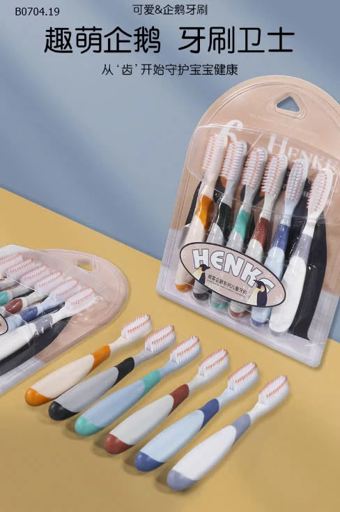 SET 6 BÀN CHẢI CHO BÉ -sỉ 50k