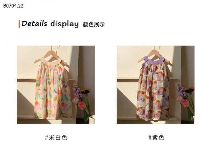 VÁY YẾM BÉ GÁI -sỉ 143k