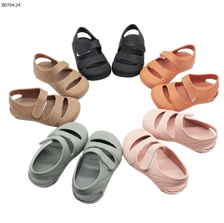 SANDAL NHỰA QUAI DÁN CHO BÉ-sỉ 89k