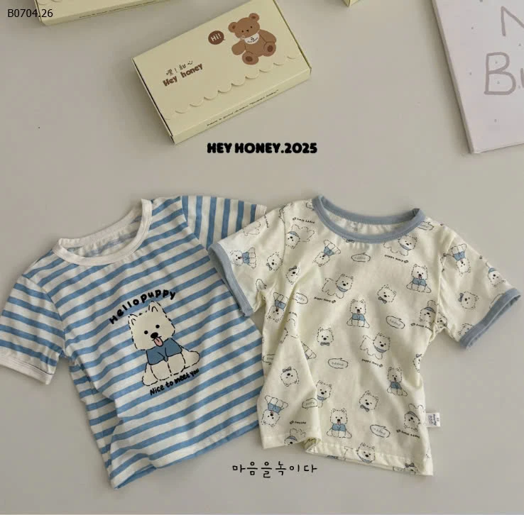 SET 2 ÁO PHÔNG BÉ -sỉ Sz 90-120 : 130k/1 set 2 áo           Sz 130-150 : 148k/1 set 2 áo