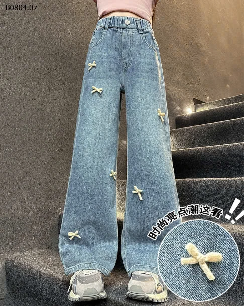 QUẦN JEAN ÔNG RỘNG BÉ GÁI -sỉ 157k
