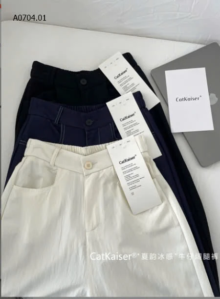 QUẦN ỐNG RỘNG DENIM CATKAISER -sỉ 212k