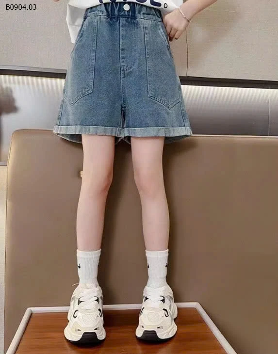 QUẦN SHORT JEANS CHO BÉ GÁI SZ ĐẠI-sỉ 82k